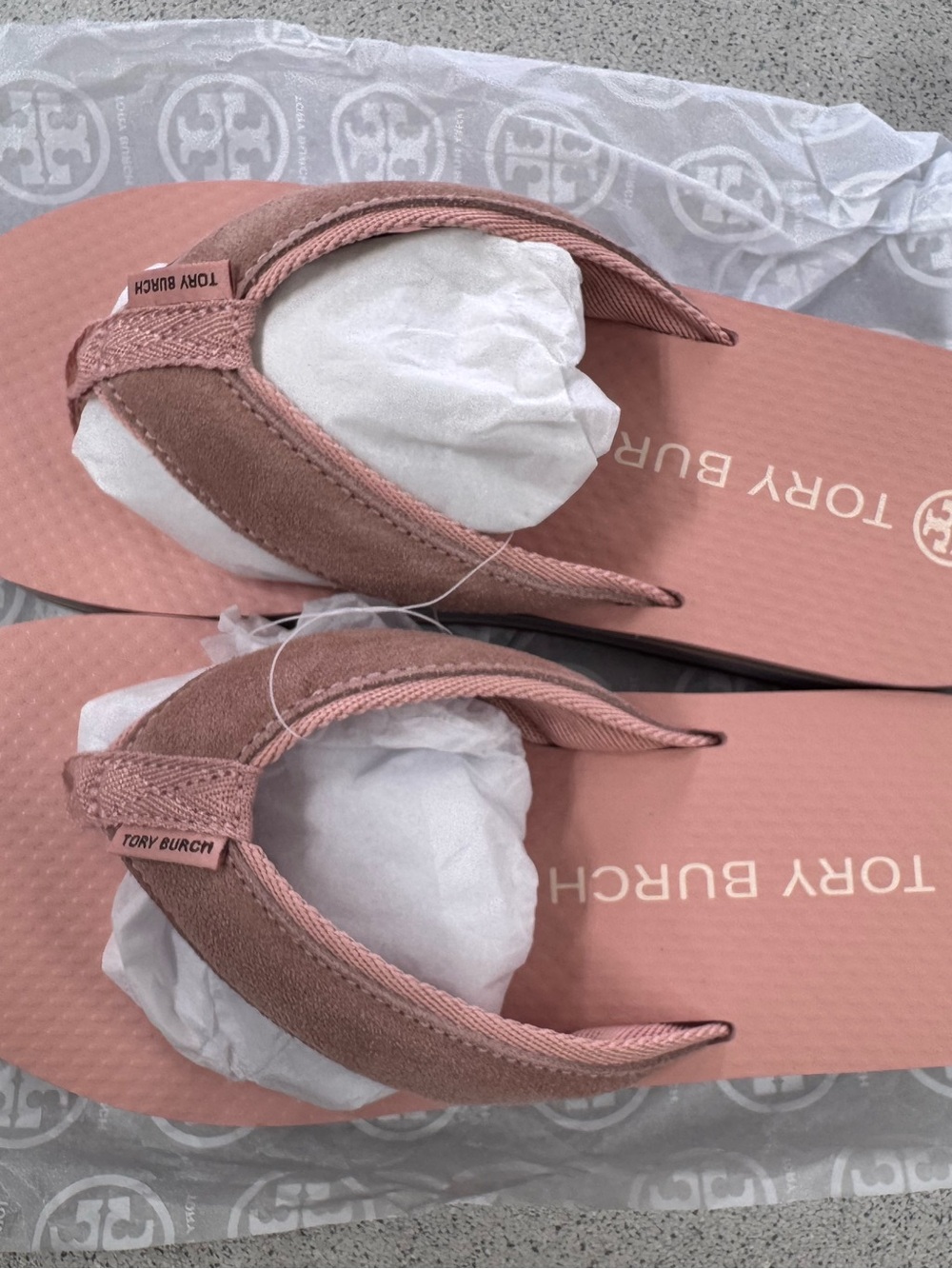 Tory Burch 70’s platform flips flops - Picture 1 of 4